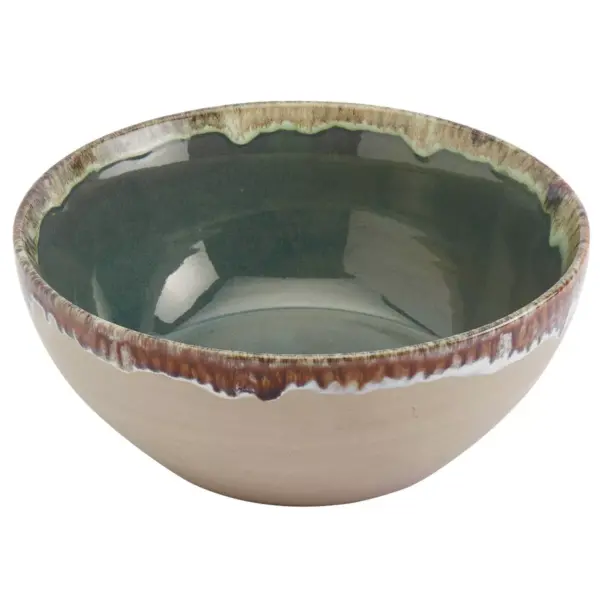 3pc Stoneware Tuscon Serving Bowl Set - Tabletops Gallery