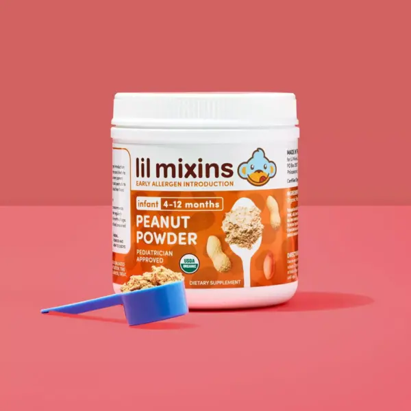 Lil Mixins Early Allergen Introduction Peanut Powder - 8.5oz