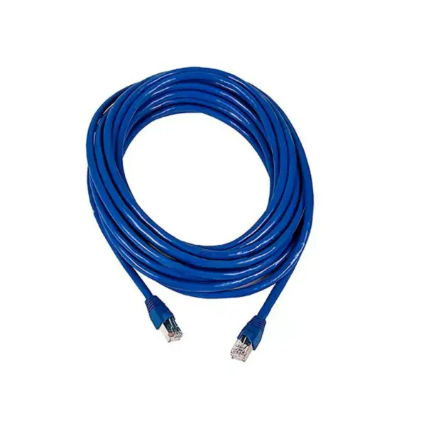 Monoprice Cat6A Ethernet Patch Cable - 30 Feet - Blue | Network Internet Cord - RJ45, Stranded, 550Mhz, STP, Pure Bare Copper Wire, 10G, 26AWG