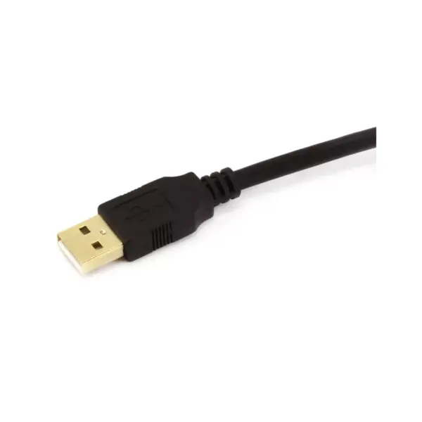 Monoprice USB 2.0 Extension Cable - 32 Feet - Black | 2 Port USB Type-A Male to USB Type-A Female, Active, Repeater