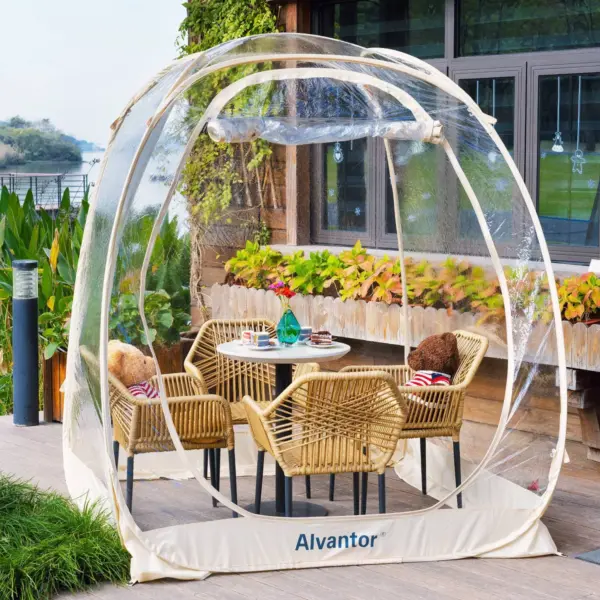 6'x6' Instant Pop-Up Bubble Tent - Alvantor