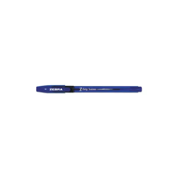 ZEBRA PEN CORP. Z-Grip Basics LV Ballpoint Stick Pen, 1 mm Medium, Blue, 30/Pack 23230