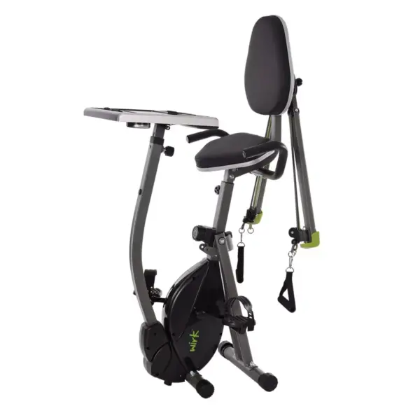 Stamina Exercise Bike with Strength System - Black