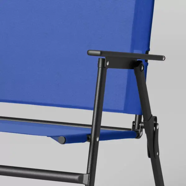 Sling Folding Patio Accent Chair - Blue - Room Essentials™