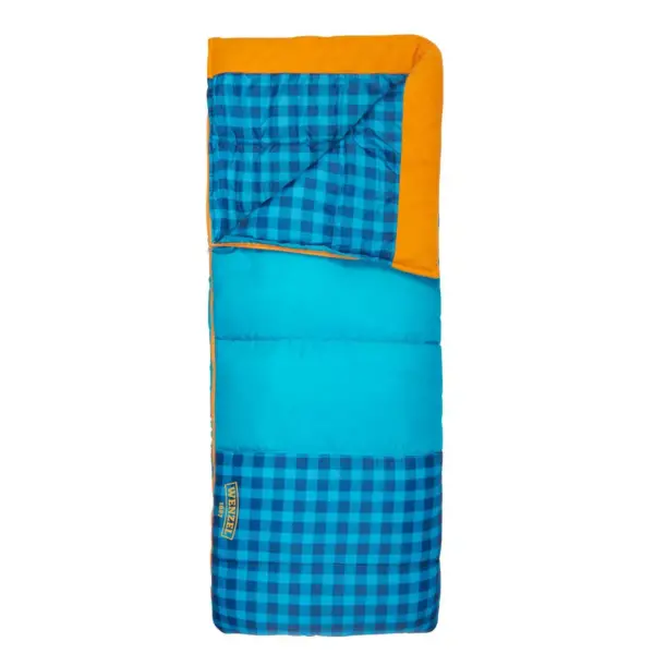 Wenzel Sapling 40-50 Degree Youth Sleeping Bag - Blue