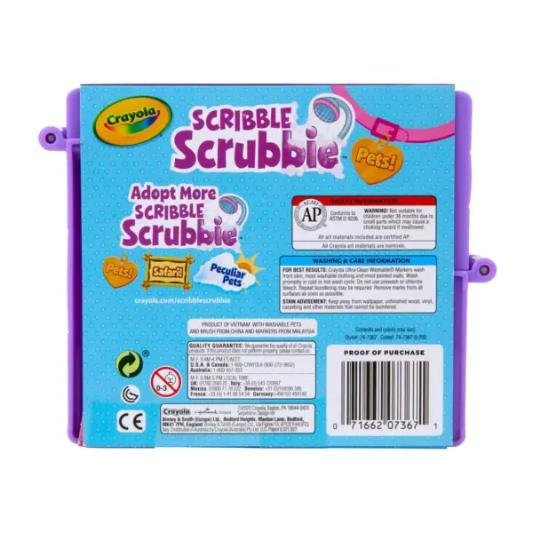 Crayola Scribble Scrubbie Pets! Tattoo Shop