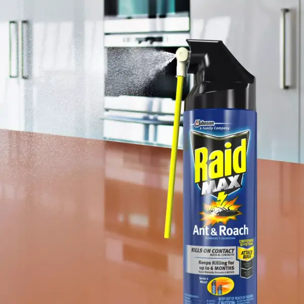 Raid Max Ant & Roach Killer Spray - 14.5oz/1ct