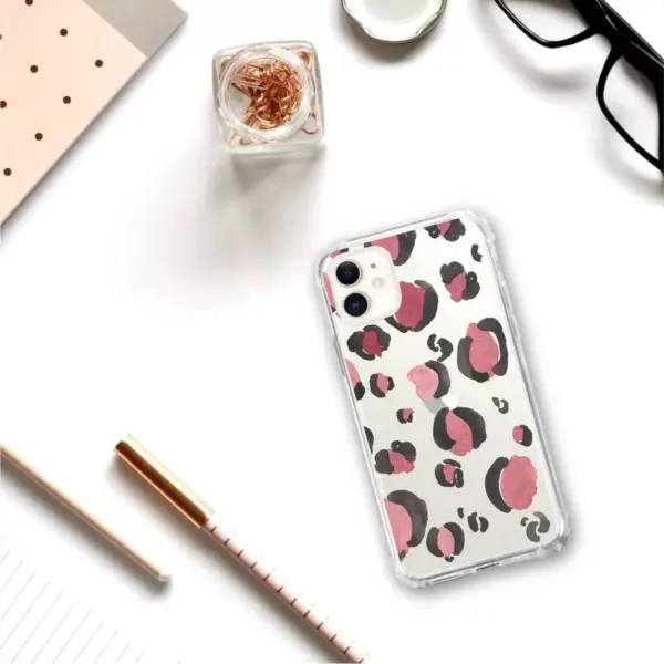 OTM Essentials Apple iPhone 11 Clear Case - Spotty Berry