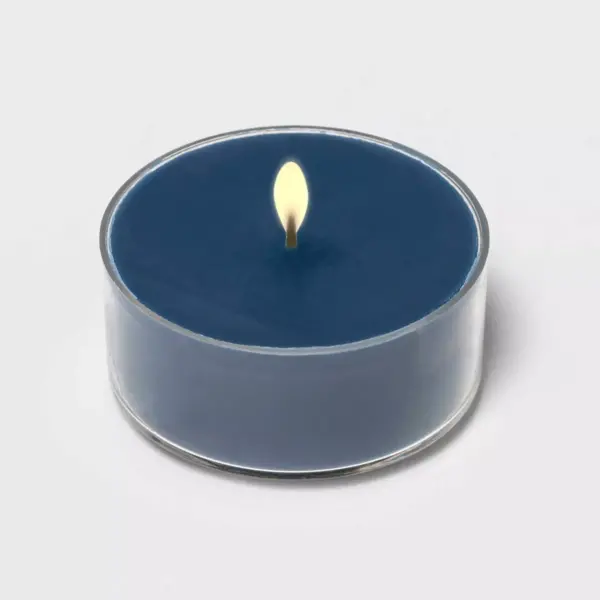 12pk Tealight Cerulean Surf and Sea Candle - Threshold™