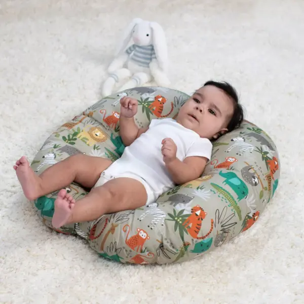 Boppy Original Newborn Lounger - Woodtone Jungle