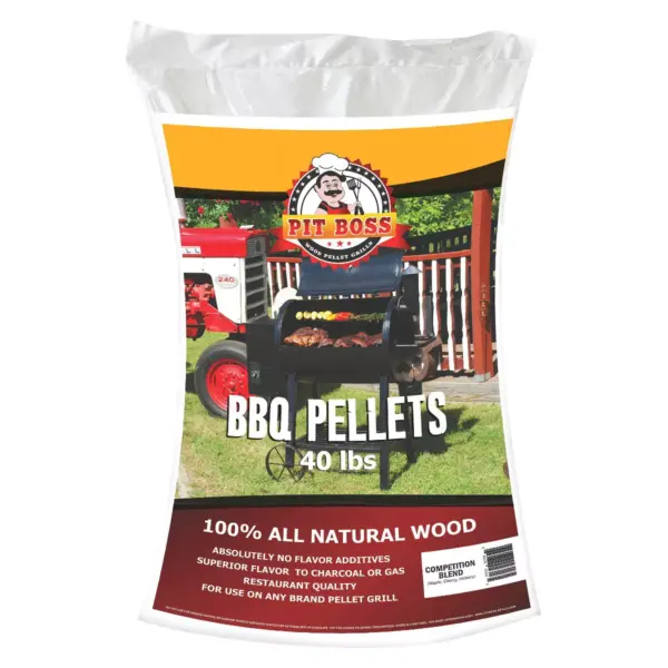 BBQ Wood Pellet Fuel - Competition Blend - 40 lb bag - Pit Boss