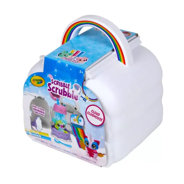 Crayola Scribble Scrubbie Peculiar Pets Cloud Clubhouse