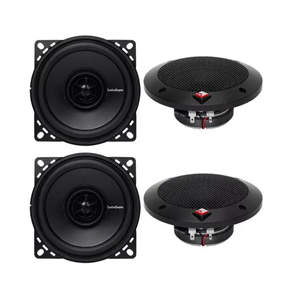 Rockford Fosgate R14X2 4" 120 Watts 2-Way Full Range Car Audio Speakers