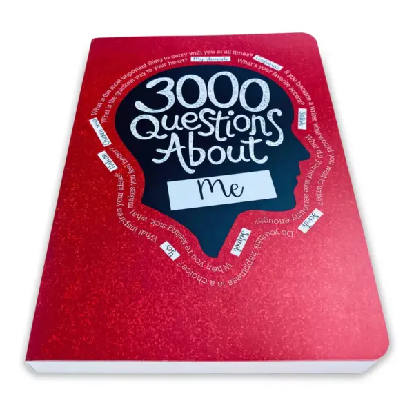 3000 Questions About Me Activity Journal - Piccadilly