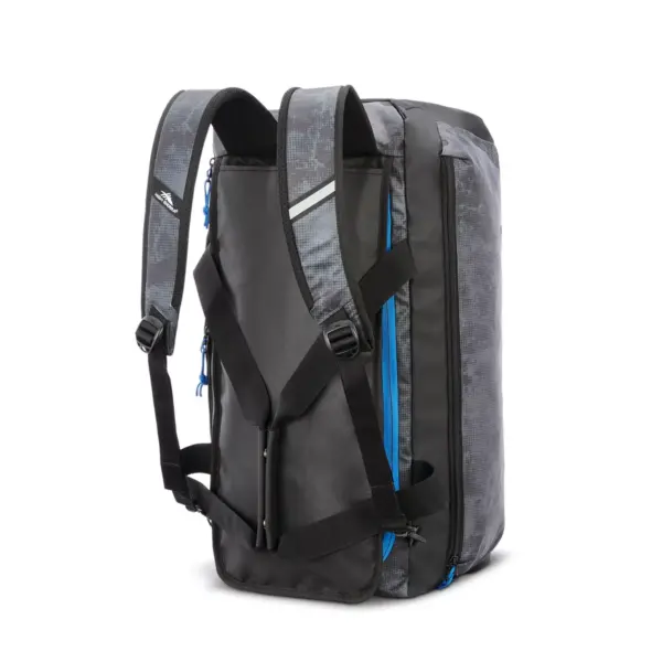 High Sierra 50L Convertible Duffel Backpack - Gray/Blue