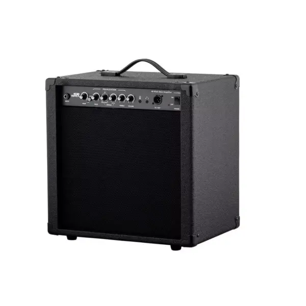 Monoprice 40-Watt 1x10 Bass Combo Amplifier, Built-in Compressor and Direct Injection XLR Output - Stage Right Series