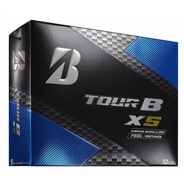 Bridgestone Tour B XS Golf Balls Low Average Score 8SWX6D, 1 Dozen