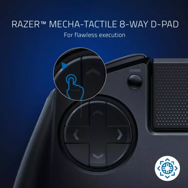 Razer Raion Fightpad for PS4 - 6 face button layout - Mechanical switch buttons