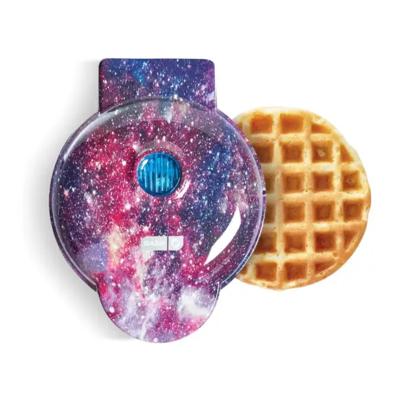 Dash Mini Waffle Maker Galaxy Print