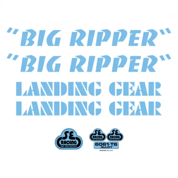 Se Bikes Big Ripper Decal Set Sticker/Decal