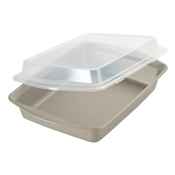 Rachael Ray 3pc Nonstick Bakeware Set Silver