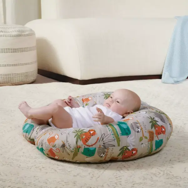 Boppy Original Newborn Lounger - Woodtone Jungle