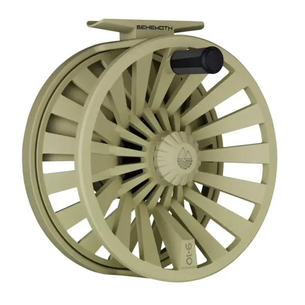 Redington 5-5506R78D Behemoth 7/8 Spool Heavy-Duty Adjustable Drag Carbon Fiber Fly Fishing Reel, Desert Tan