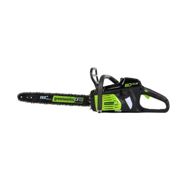 Greenworks GCS80450 80V Lithium-Ion DigiPro 18 in. Chainsaw (Tool Only)