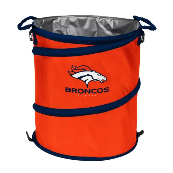 NFL Denver Broncos Collapsible 3 in 1 Cooler - 0.75qt