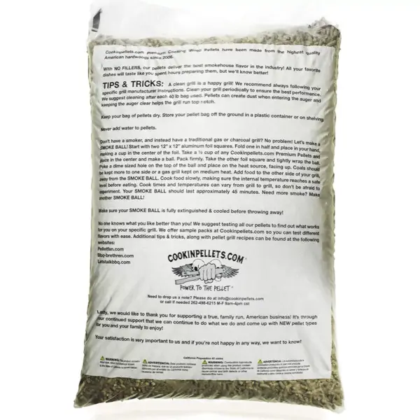 CookinPellets Black Cherry Smoker Smoking Hardwood Wood Pellets Bundle w/ CookinPellets Apple Mash Hard Maple Smoker Smoking Wood Pellets, 40 Lb Bags