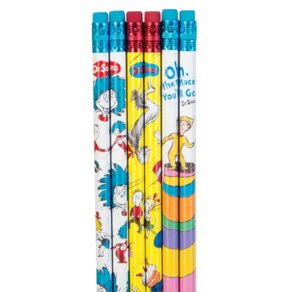 GEDDES Dr. Seuss #2 Pencils - Box of 72 Assorted Designs