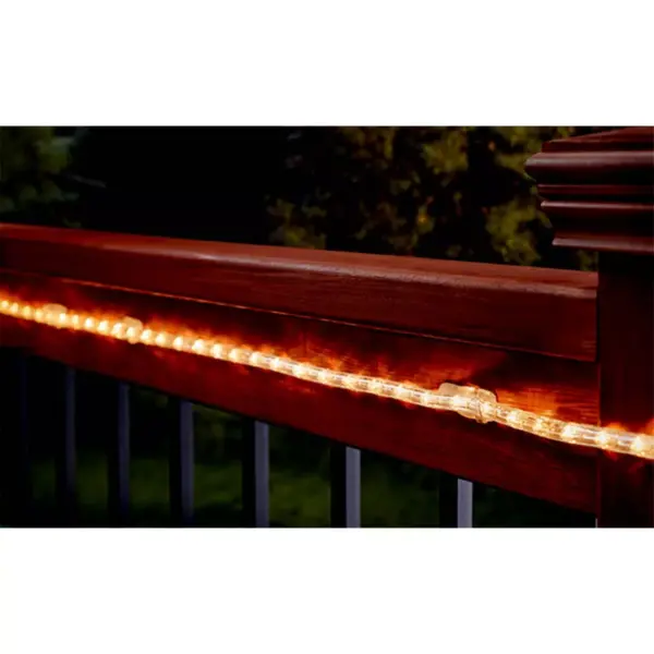 Command Outdoor Rope Light Clips with Foam Strips Clear