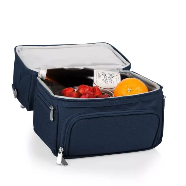 NHL Columbus Blue Jackets Pranzo Dual Compartment Lunch Bag - Blue