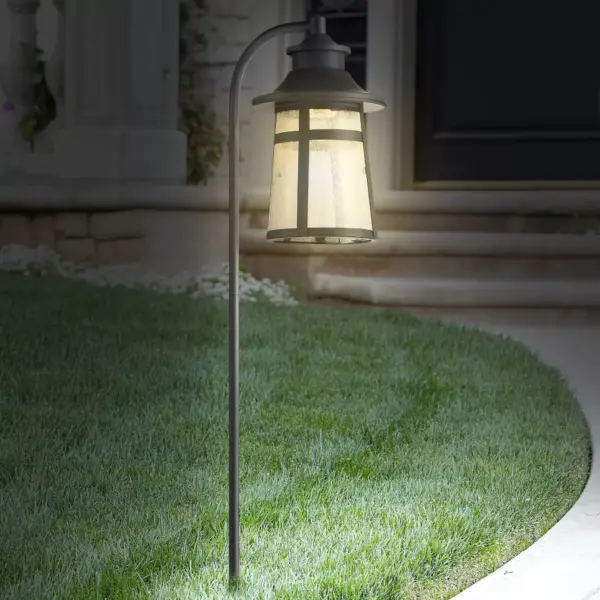 John Timberland Clement Black 8-Piece LED Landscape Path and Flood Light Set