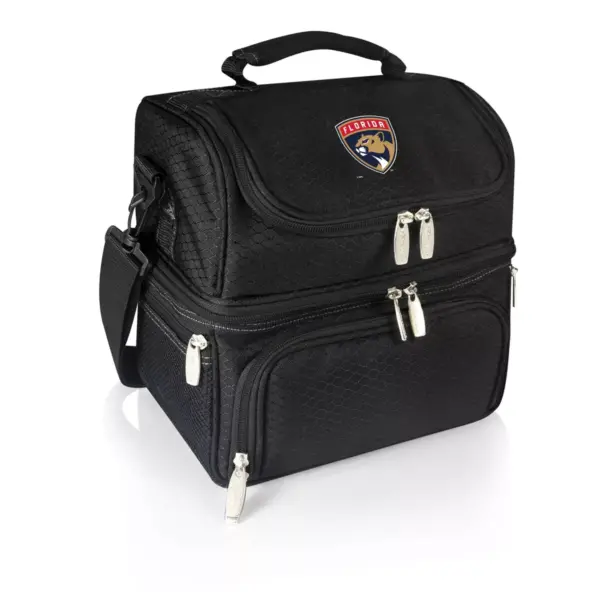 NHL Florida Panthers Pranzo Dual Compartment Lunch Bag - Black