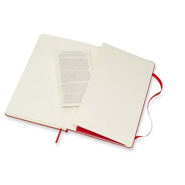 Moleskine Large, Dotted, Red Scarlet, Hard Cover 715420