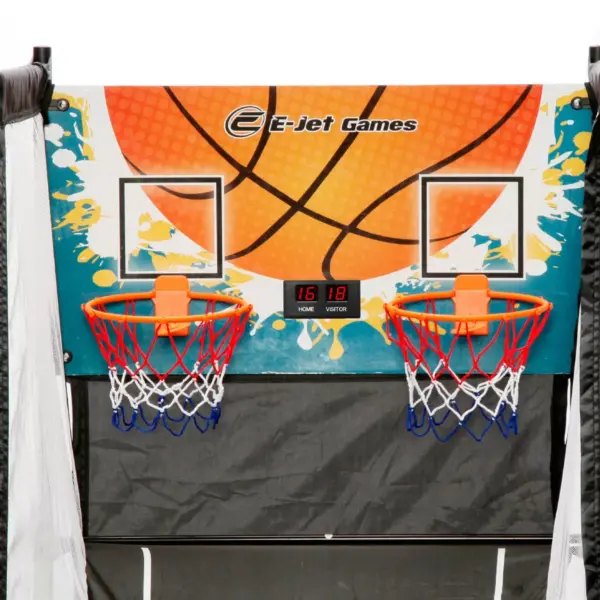 E-Jet Sports Junior Foldable & Portable Basketball Arcade Game