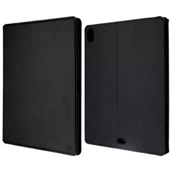 MYBAT For Apple iPad Pro 11" (2018) Black MyJacket Leather Fabric Case w/stand