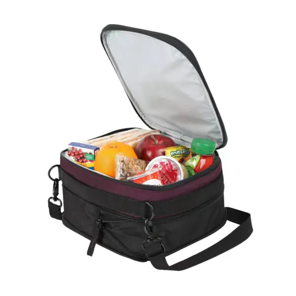 Fulton Bag Co. Expandable Lunch Bag - Plum