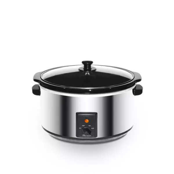 Brentwood 8.0 Quart Slow Cooker Stainless Steel