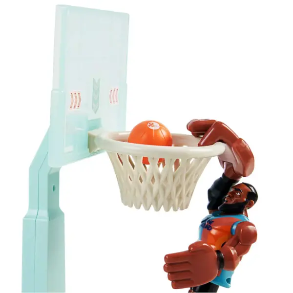 Space Jam: A New Legacy - Super Shoot & Dunk Playset with LeBron James Figure