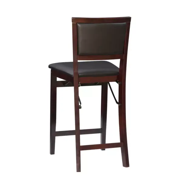 25" Torrin Folding Counter Height Barstool Espresso - Linon