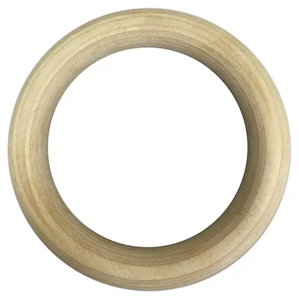 Valor Fitness GRW-1 Wood Gym Rings with Straps