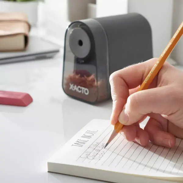 X-ACTO Mighty Mite Electric Pencil Sharpener with Pencil Saver & SafeStart Motor