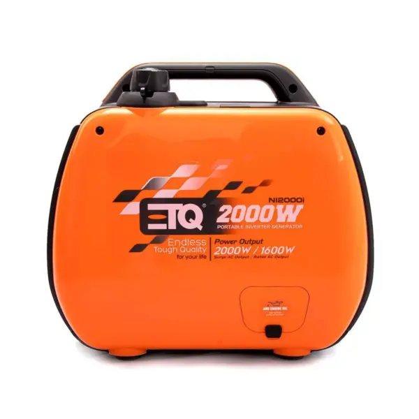 2.0KW Portable Power Gas Inverter Orange - ETQ