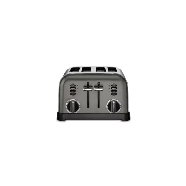 Cuisinart 4 Slice Classic Toaster - Black Stainless Steel - CPT-180BKSTG