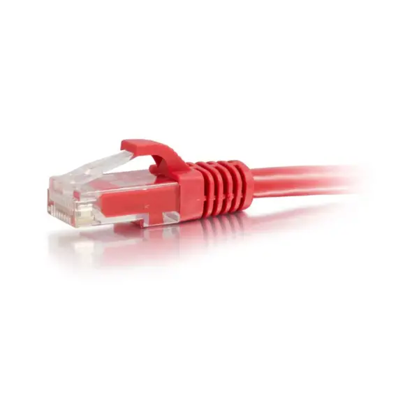 C2G-5ft Cat6 Snagless Crossover Unshielded (UTP) Network Patch Cable - Red - Category 6 for Network Device - RJ-45 Male - RJ-45 Male - Crossover - 5ft