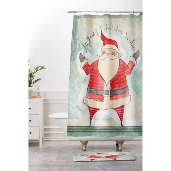 Cori Dantini Joyous Holiday Wishes Shower Curtain - Deny Designs