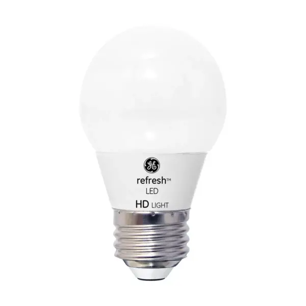 General Electric 2pk Refresh Daylight HD 60W Equivalent A15 Ceiling Fan LED Bulb Frost