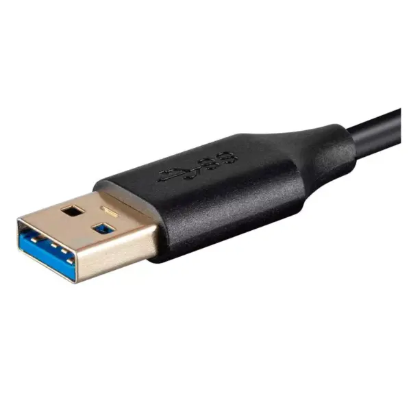 Monoprice USB Type-C to USB Type-A Data Link Cable - 6 Feet - Black | USB 3.0